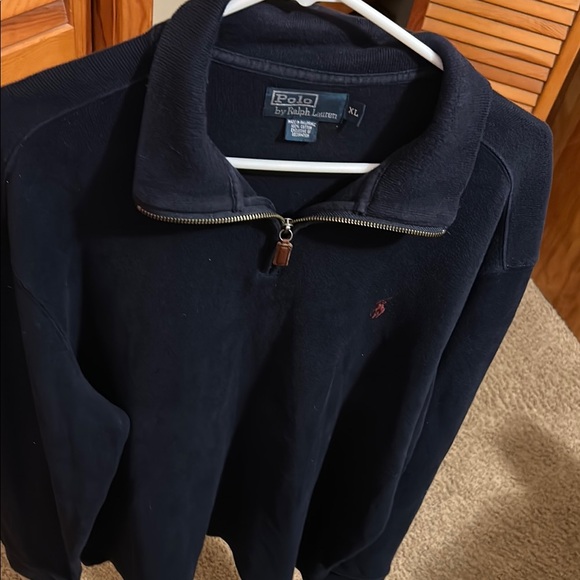Polo by Ralph Lauren Blue Zip Up Sweater - Picture 1 of 8